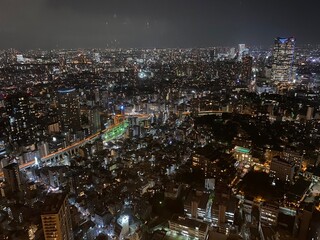 Obraz premium city at night