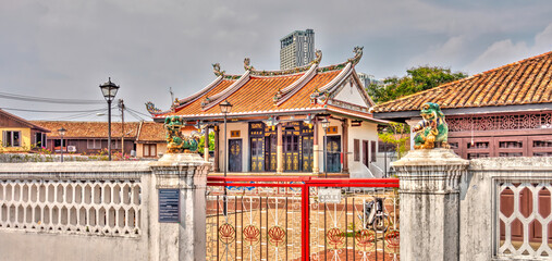 Melaka historical center, Malaysia