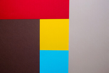 Fototapeta premium graphic pattern from sheets of colored paper