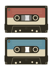 Retro compact cassette