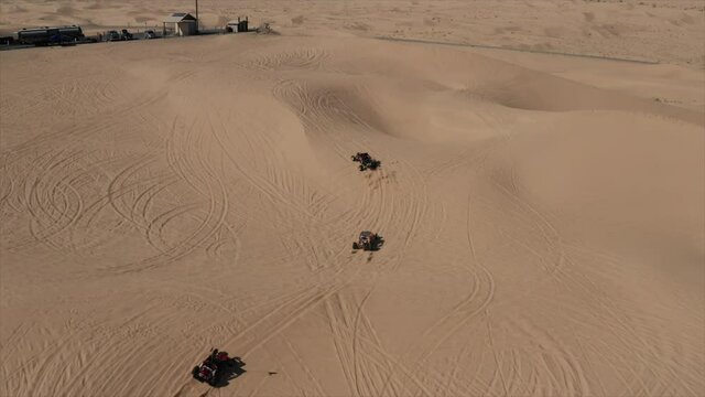 ATVs on Imperial Sand Dunes Yuma Arizona