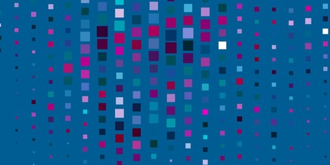 Dark Blue, Red vector layout with lines, rectangles.