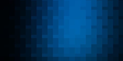 Fototapeta na wymiar Light BLUE vector background with rectangles.