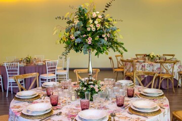 Wedding centerpiece flower arrangement