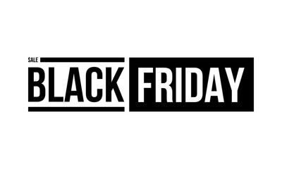 Fototapeta premium black friday sale vector banner or poster