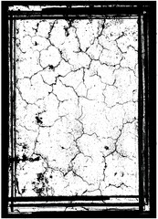 Vector Frames. rectangles for image. distress texture . Grunge Black borders isolated on the background . Dirt effect . geometric shapes for your design