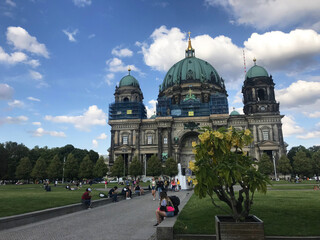 View of the Berliner Dom (Berlin Cathedral) in Berlin, Germany © April Wong