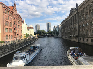 Spree River at Berlin Germany