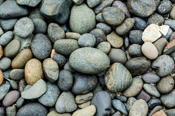 stones on the beach