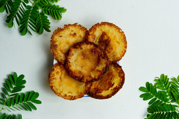 Homemade sweet dumplings for an evening snack