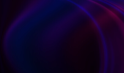 Fototapeta premium Dark empty abstract background. Bright light lines, waves. Neon laser shapes. Futuristic show.