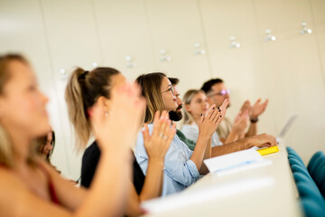 University students in the classroom