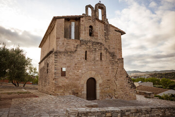 Sant Jaume de Sesoliveres hermitage in Igualada, province of Barcelona, Catalonia, Spain