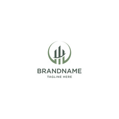 Building logo design template
