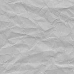 White vintage and old looking crumpled paper background. Retro cardboard texture. Grunge paper for drawing. Ancient book page. Present wrapping.