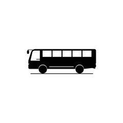 Bus icon logo, vector design