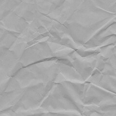 White vintage and old looking crumpled paper background. Retro cardboard texture. Grunge paper for drawing. Ancient book page. Present wrapping.