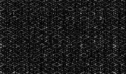 Rough texture. Broken plaster wall effect. Grunge worn damask pattern design. Distressed fabric texture. Overlay texture design. Vector illustration. Eps10.