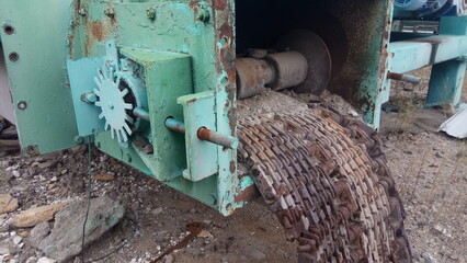 Metal cutting. Scrap metal secondary raw materials for processing