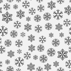 Seamless New Years black and white background