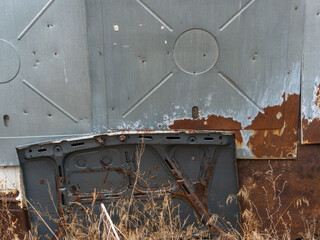 old rusty metal