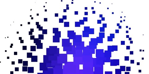 Light Pink, Blue vector template in rectangles.