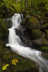 Waterfall in the woods