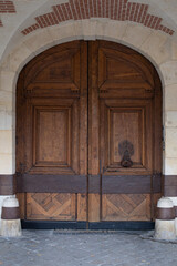 Beautiful Paris door natural color