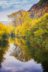 Autumn landscapes near Veliko Tarnovo, Bulgaria