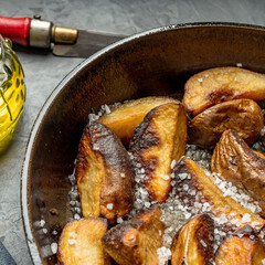 potato wedges, bolani stuffed, delicious baked, flatbread bolani, dill garlic