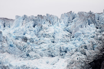 Closeup of glacier ice © atleetalie
