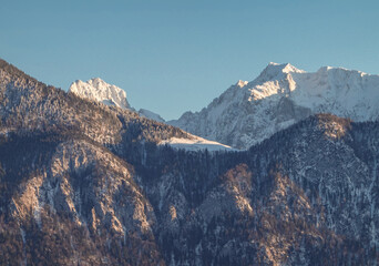 Wilder Kaiser Nordseite mit Zahmen Kaiser