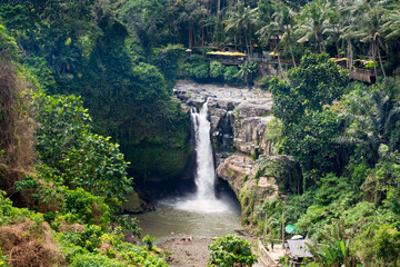 Tegenungang Wasserfall auf der Insel Bali, Indonesien.