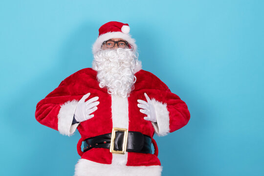 santa claus isolated on background