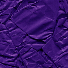 Violet vintage and old looking crumpled paper background. Retro cardboard texture. Grunge paper for drawing. Ancient book page. Present wrapping.