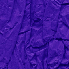 Obraz premium Violet vintage and old looking crumpled paper background. Retro cardboard texture. Grunge paper for drawing. Ancient book page. Present wrapping.