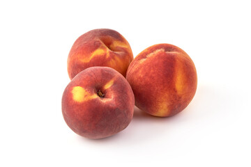 Fototapeta na wymiar Ripe Fresh Juicy Pears, isolated on a white background
