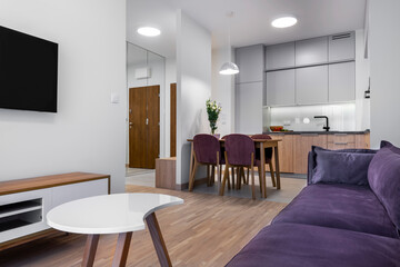 Modern living room interior design
