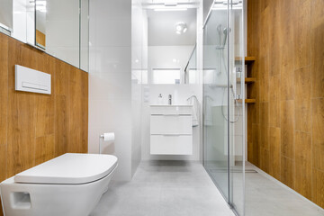 Modern bathroom interior design