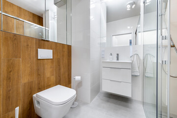 Modern bathroom interior design