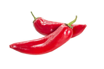 Chili pepper isolated on a white background Clipping Path