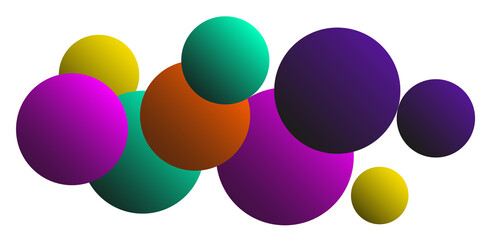 Ball shape gradients. 