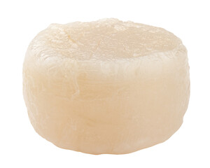 scallop isolated on white background, clipping path, full depth of field