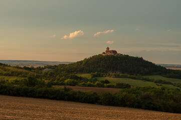 Landschaft der Drei gleichen im Herbst