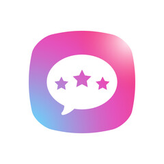Customer Review - Mobile App Icon