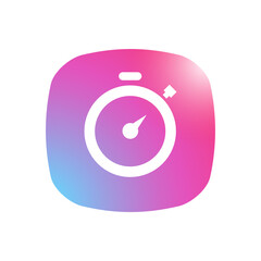 Stopwatch - Mobile App Icon