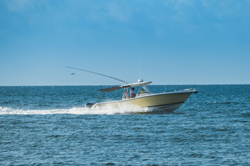 Obraz premium boat in the sea