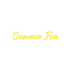 Summer Fun Word Lettering