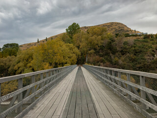The Shotover Bridge, Queenstown Area, South Island, New Zealand