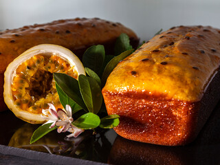 budin de maracuya